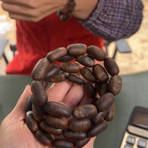 沉香手串紫棋11克卡1.1多样性发1条