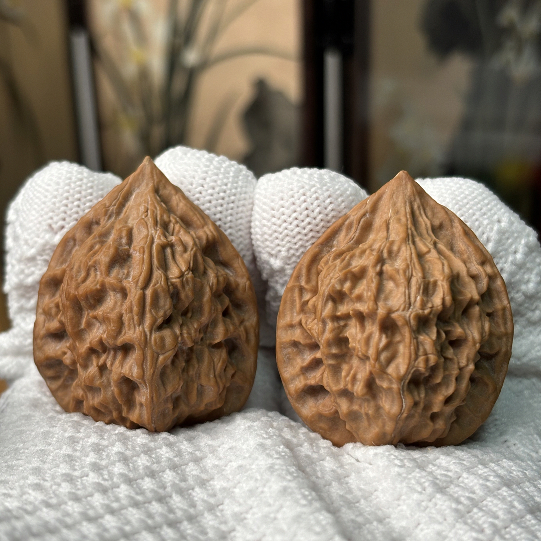 秦鸡34 秦岭野生鸡心 文玩核桃