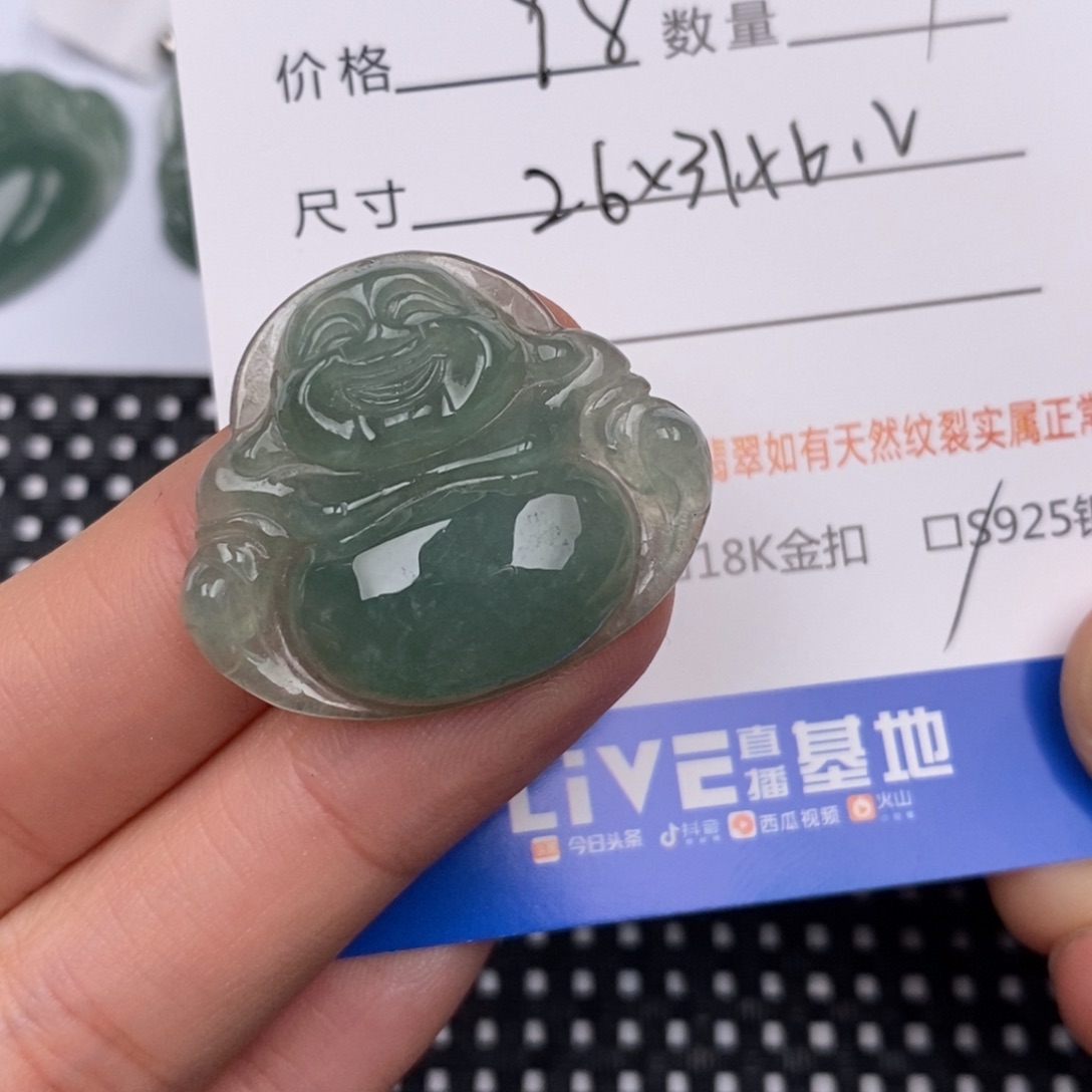 翡翠银S925镶嵌颈饰