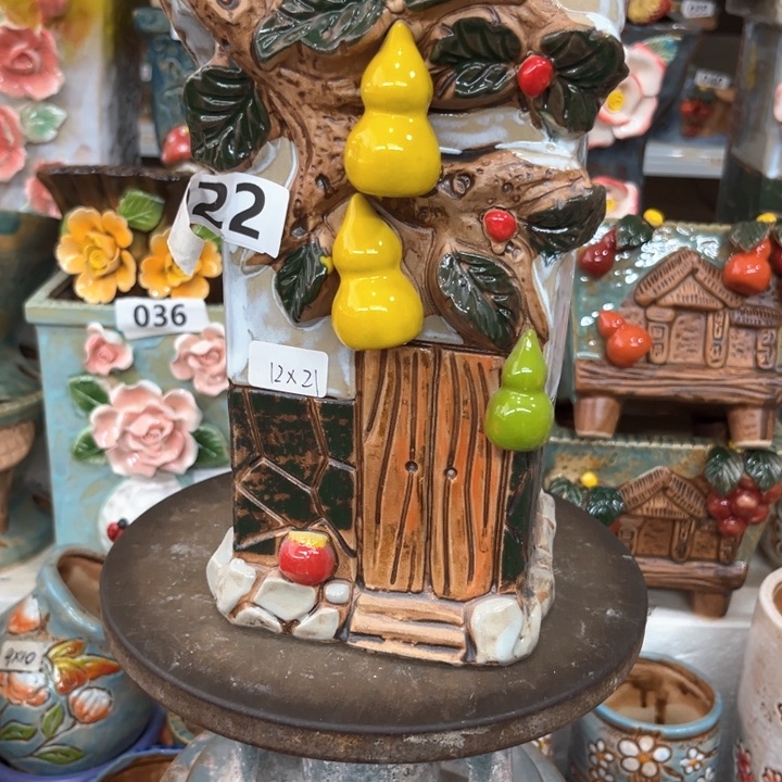 紫砂花盆粗陶材质多肉花盆