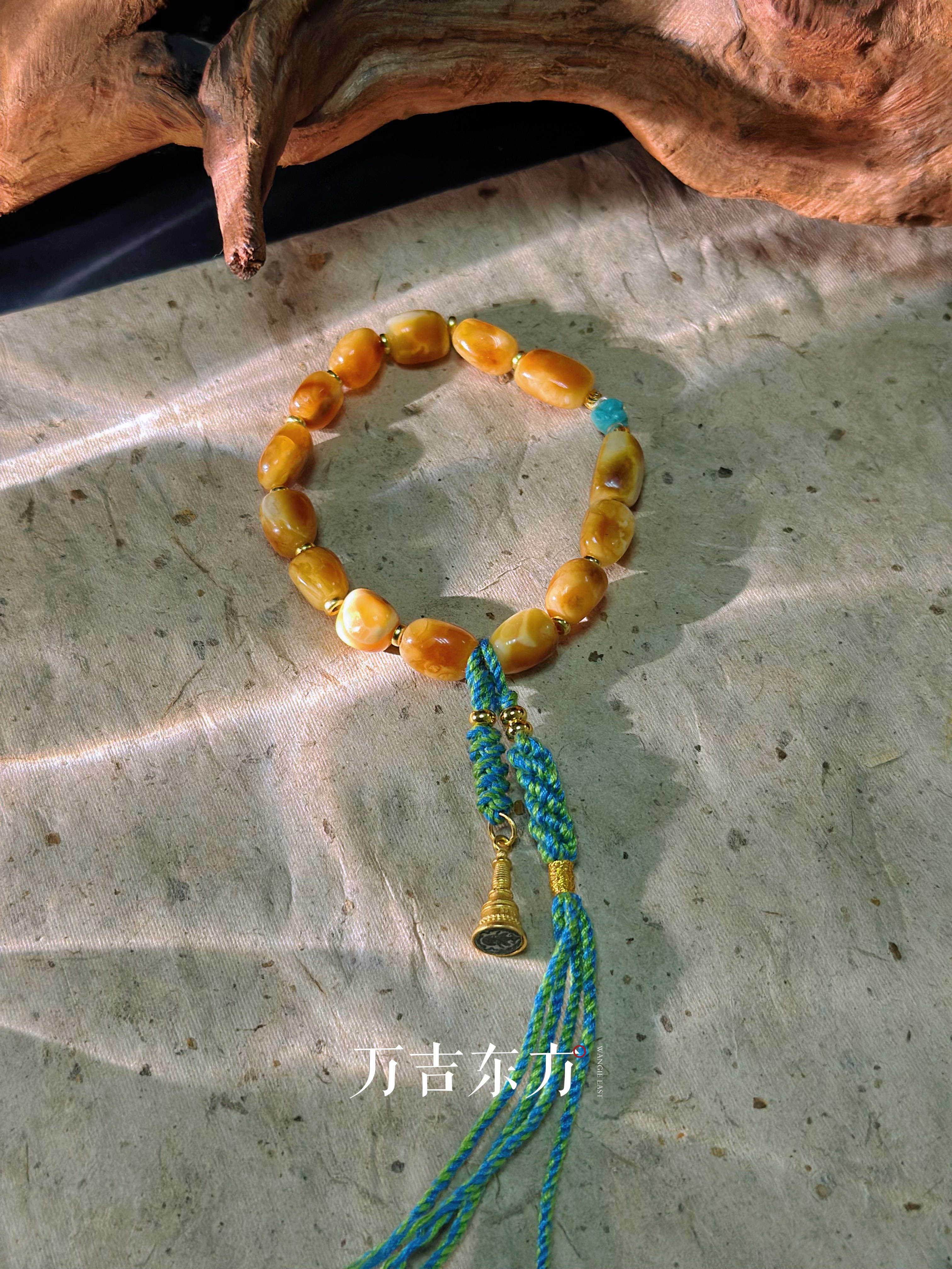 【芝士乳酪】G008蜜蜡原创设计款