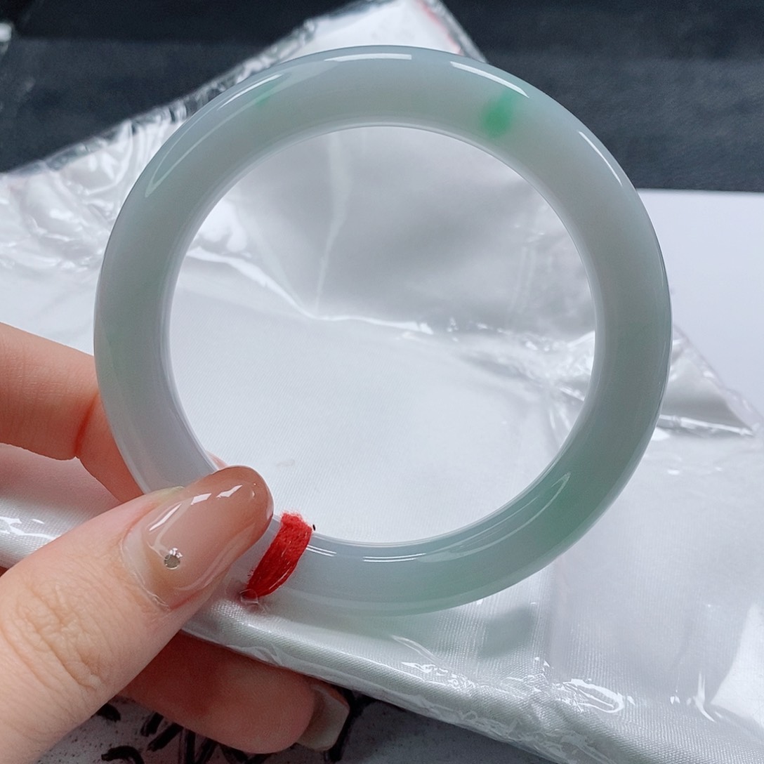 【闪购商品】未镶嵌手镯（圆镯）翡翠曼****毒439号