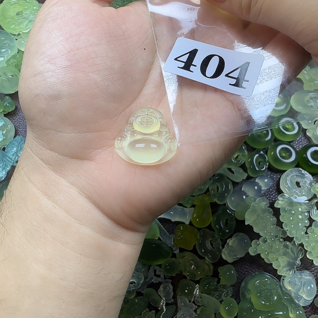 k***g蛇纹石玉未镶嵌岫玉吊坠