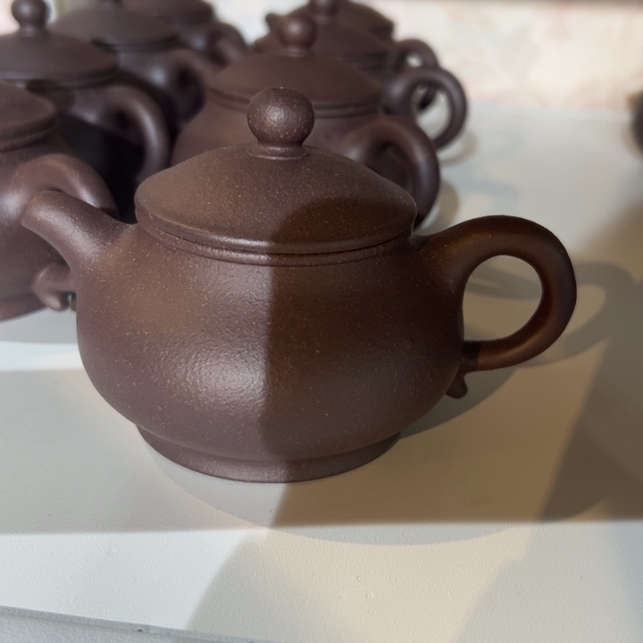 紫砂茶壶天青泥潘壶200毫升