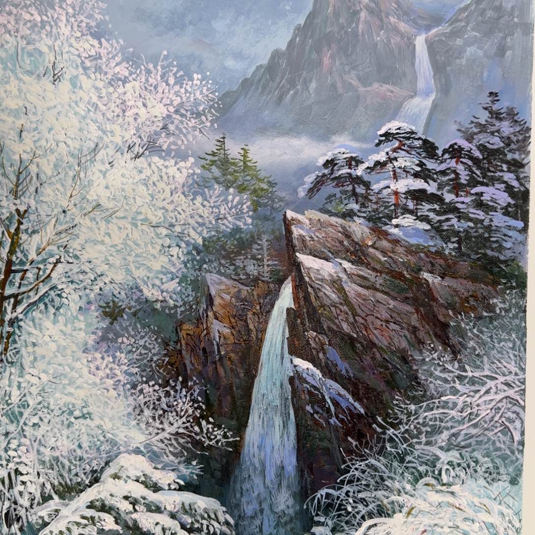 油画一直觉得很开心