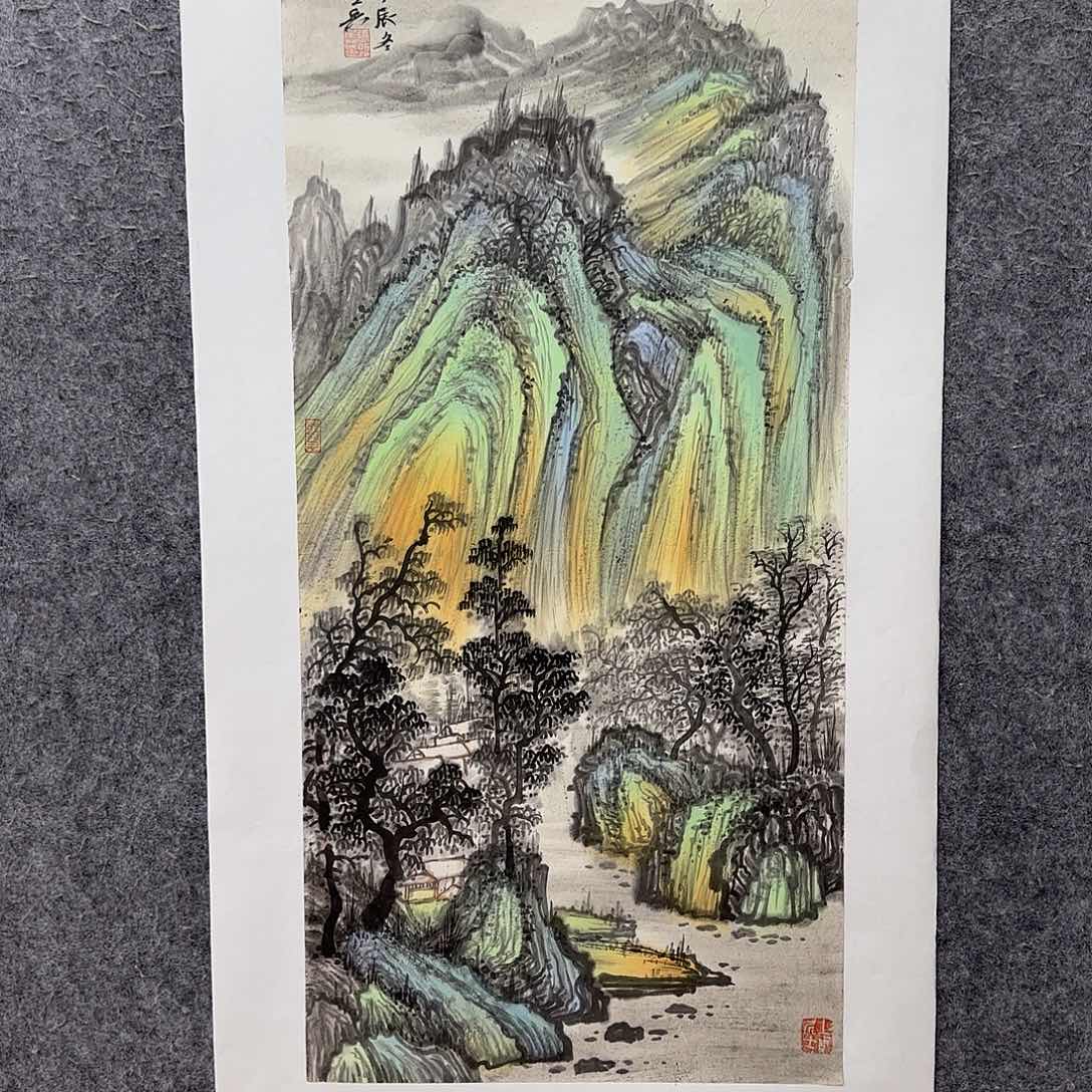 国画大写意地展现出来是