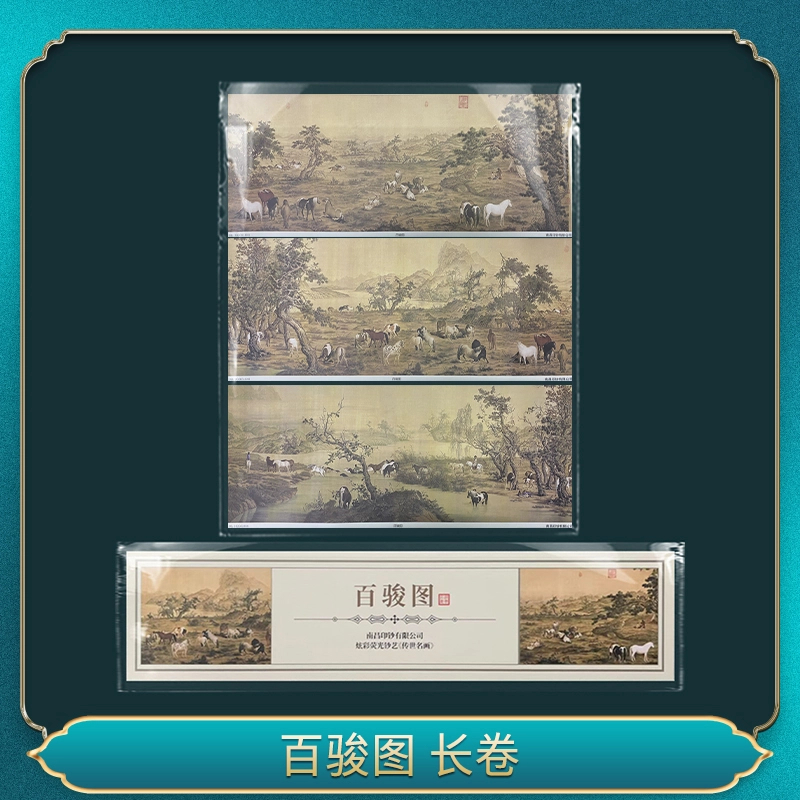 非法定货币非法定货币百骏图 长卷（桶装）