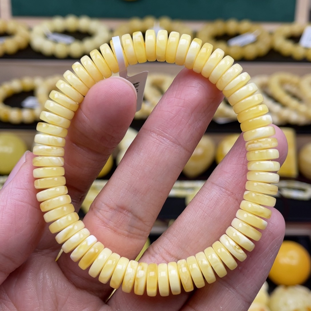 琥珀裸石未镶嵌琥珀蜜蜡