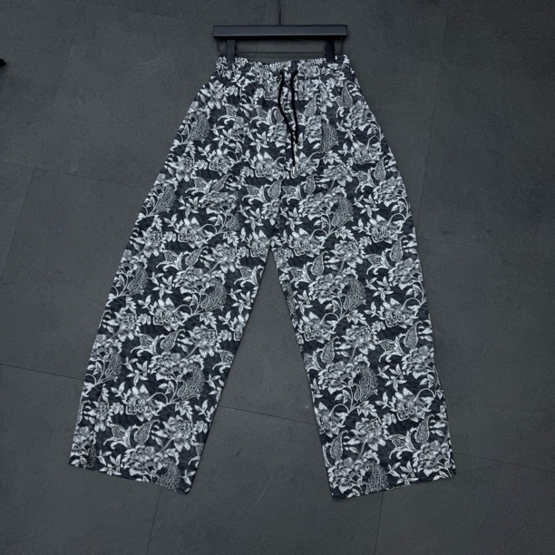 假酵洗视觉冰感双花印花裤5810-2