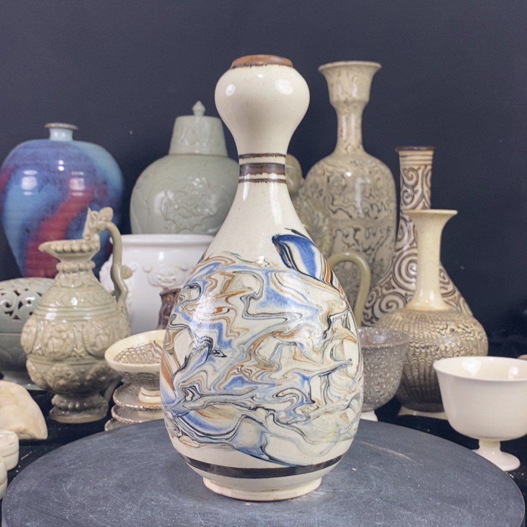 摆件磁州窑瓷器瓷器