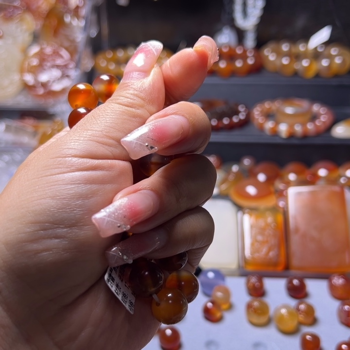 玛瑙/玉髓未镶嵌手链001