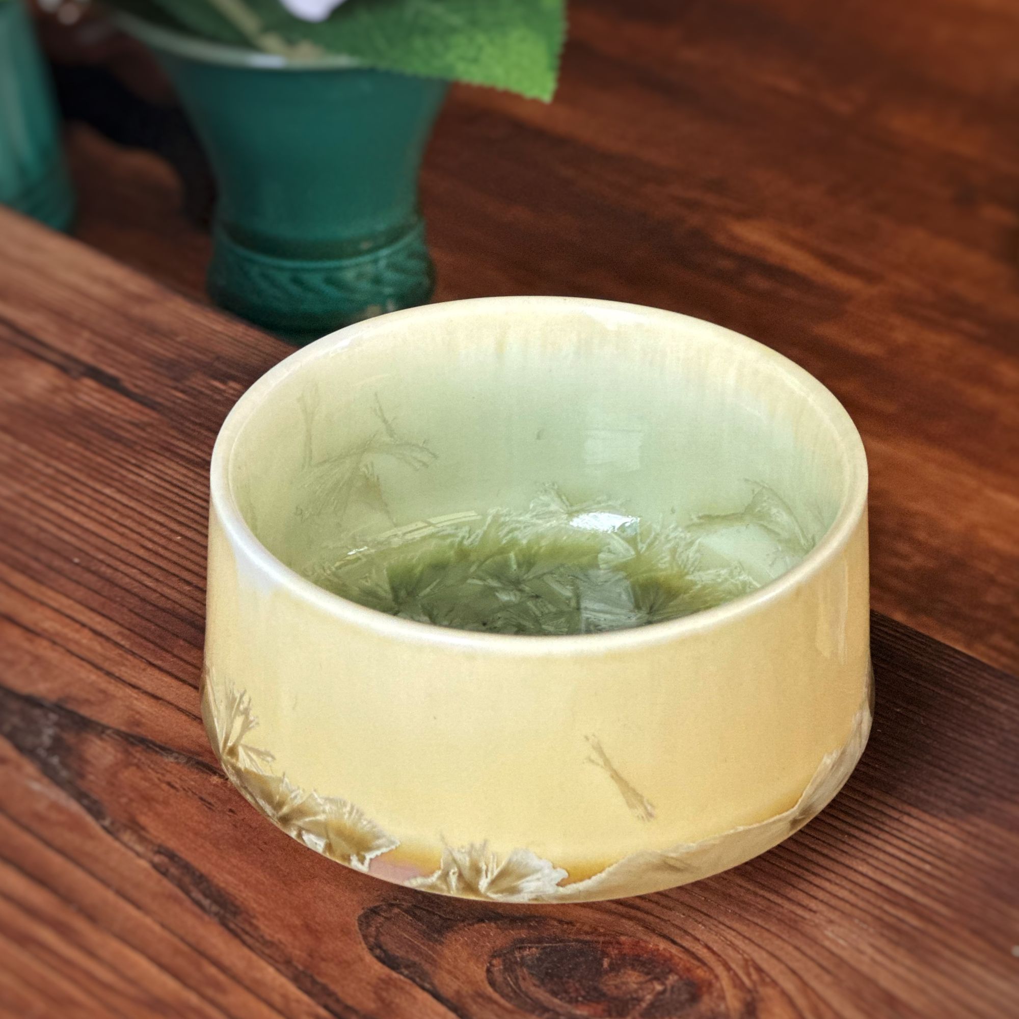 Sanmu三木 花影浮香 金色系 茶盏 主人杯 窑变冰晶#5