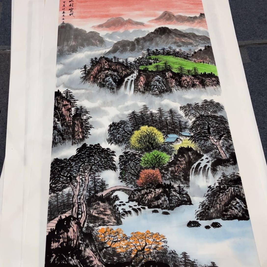 国画ZH精品国画单幅任发