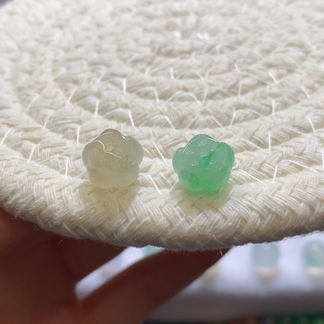 定制翡翠未镶嵌 毛货抛光定制 单颗价 多样性发货