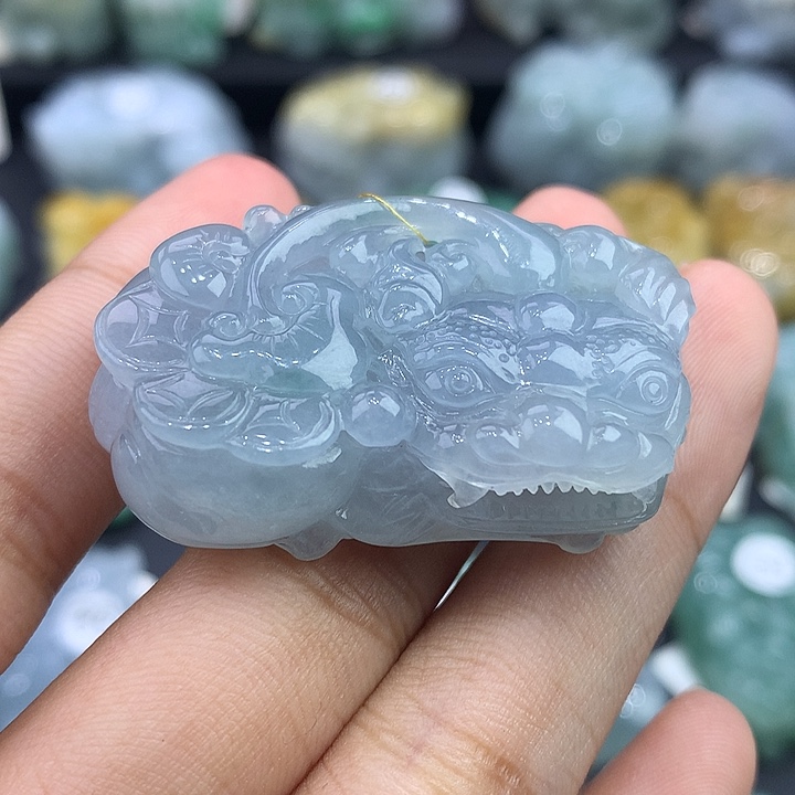 翡翠未镶嵌颈饰天然缅甸翡翠