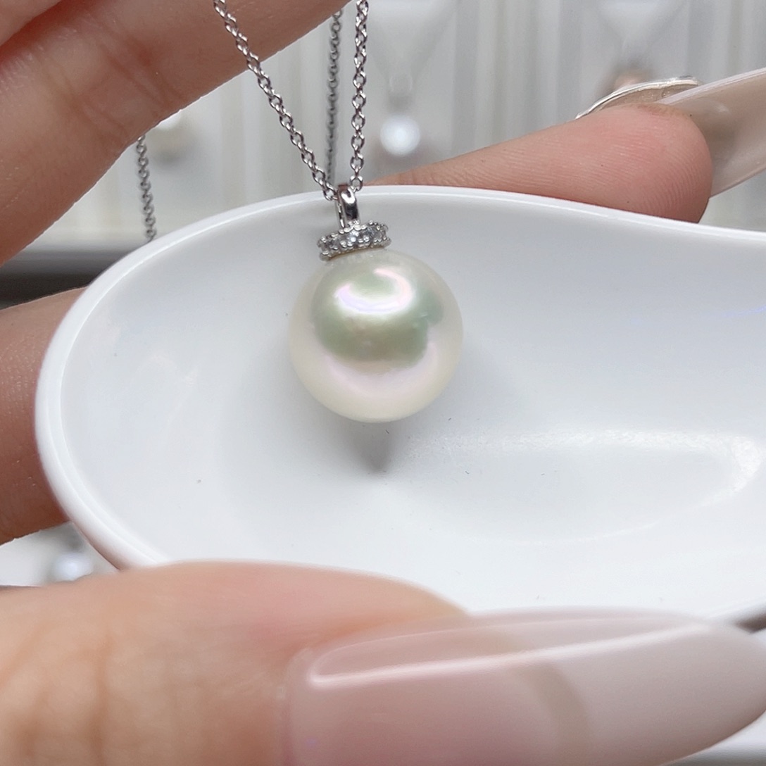 淡水珍珠未镶嵌吊坠(赠链)
