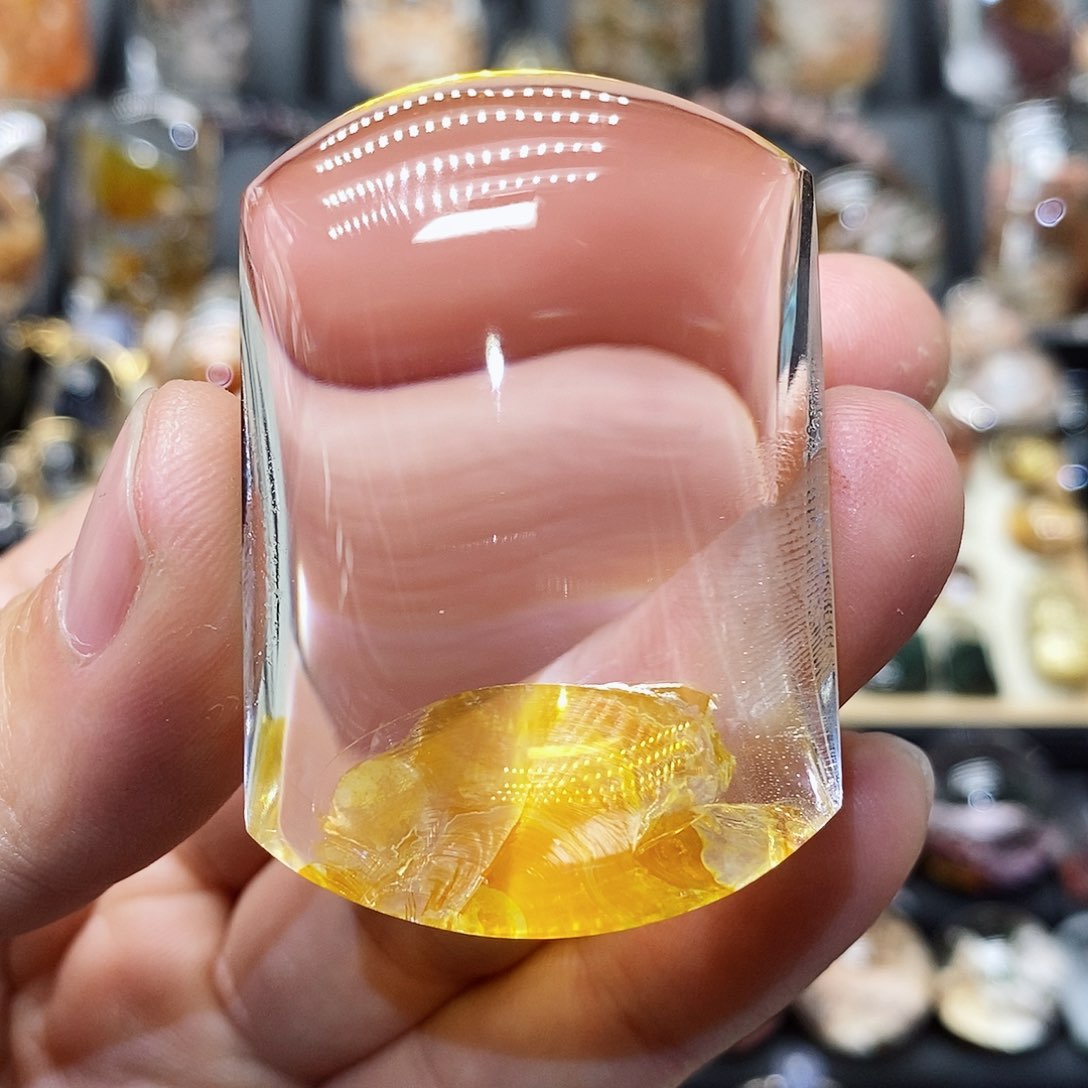 水晶颈饰未镶嵌天然精致水晶吊坠