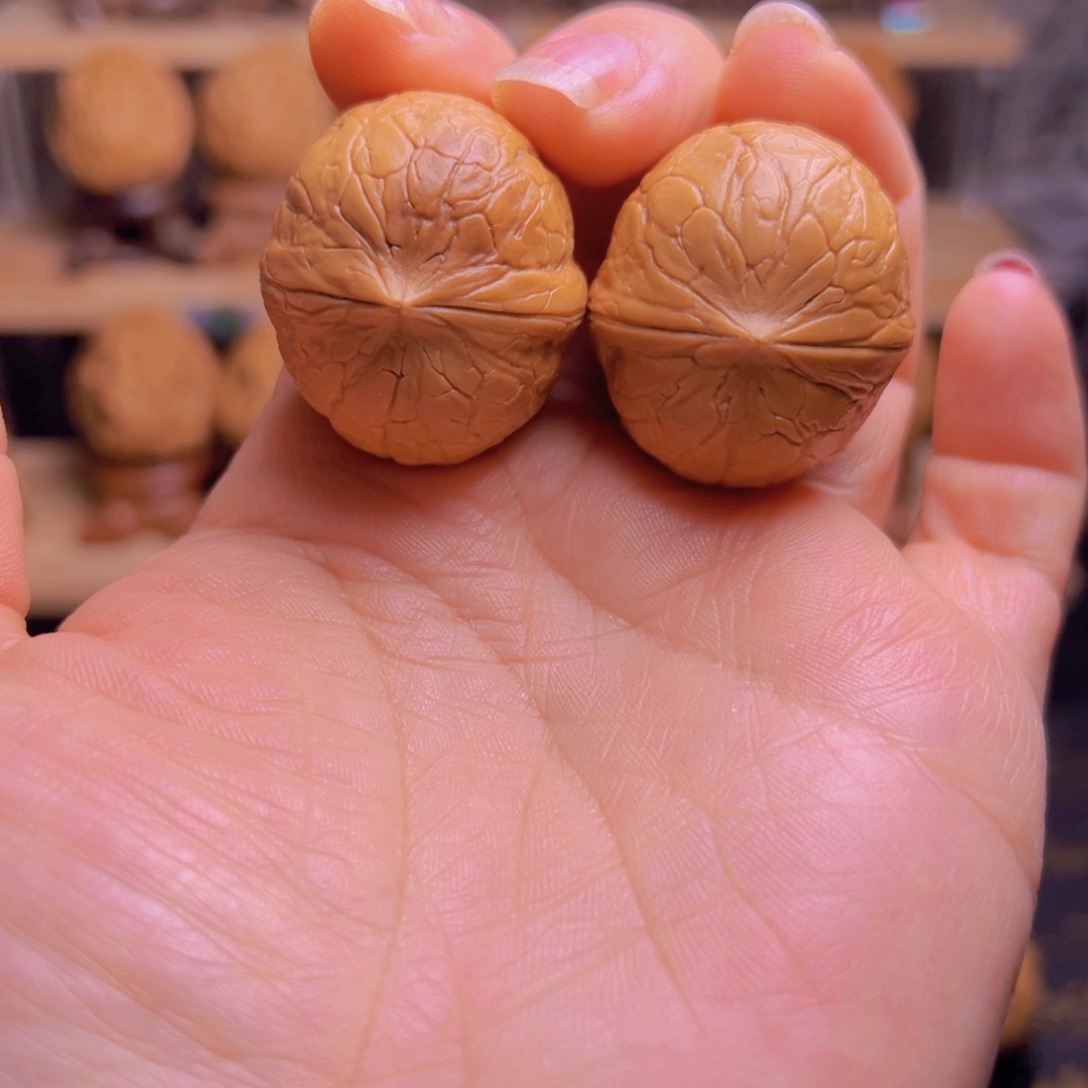 文玩核桃吊坠11w蛇皮球33尺