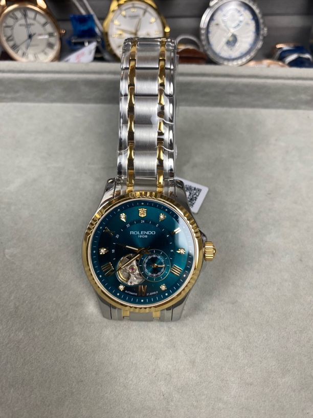 ROLENDO R/罗兰度机械腕表男士商务休闲镂空