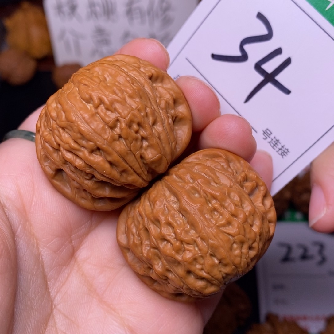 把件文玩核桃34铁锤妹妹3.9