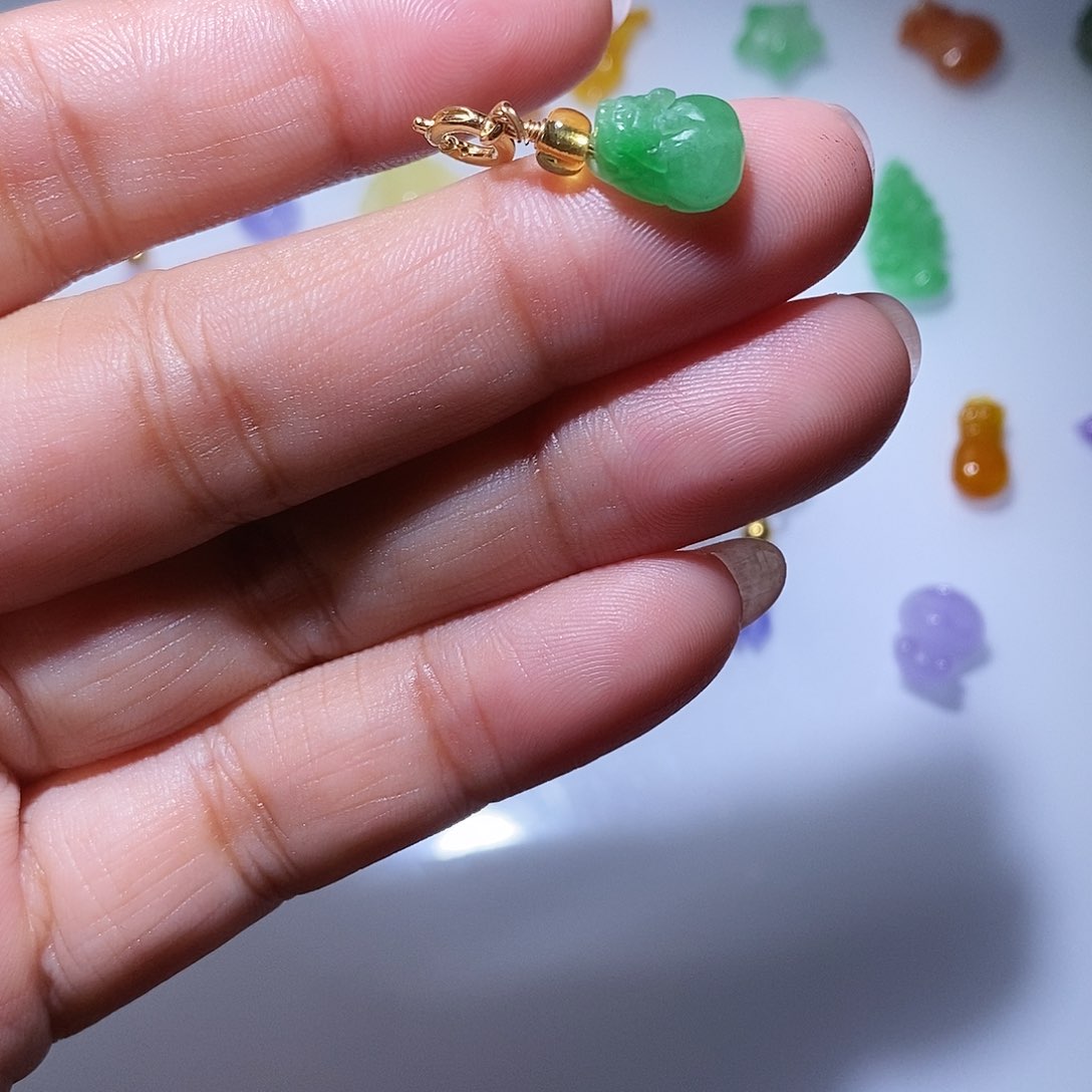 颈饰未镶嵌翡翠30