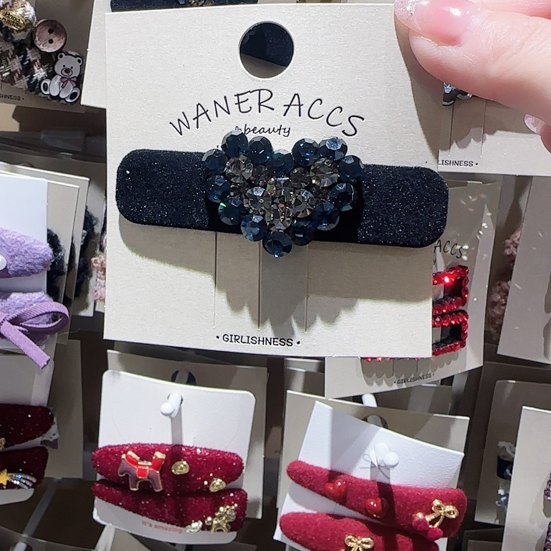 皮质铁合金爱心拜拜