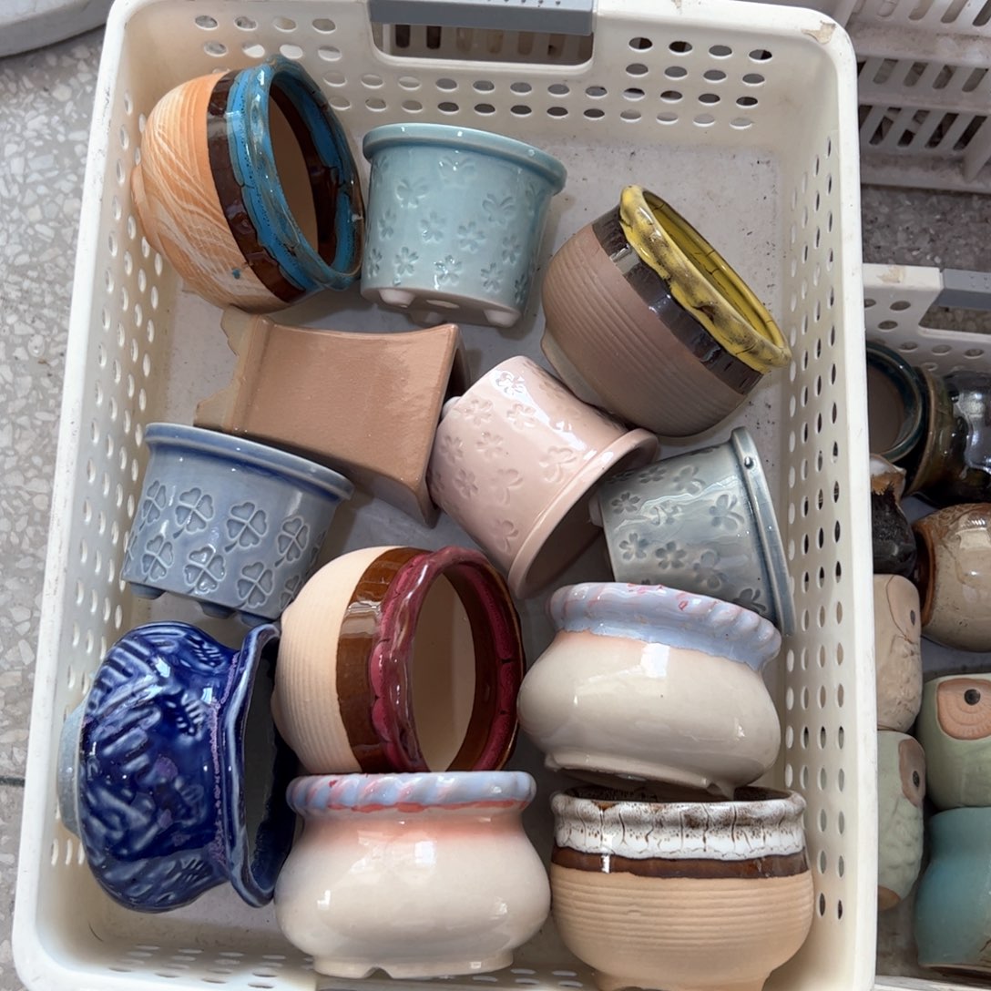 陶瓷多肉小花盆@@