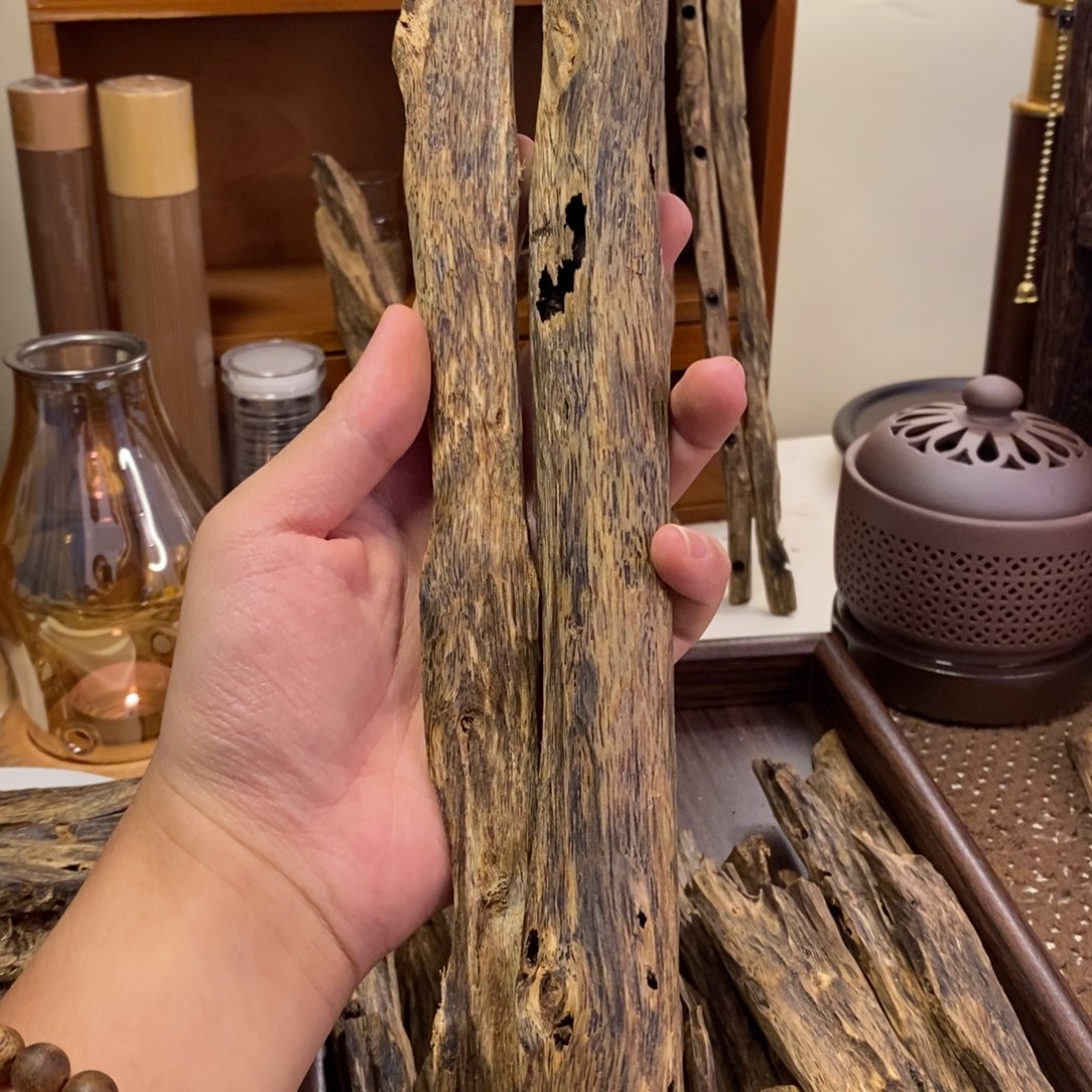 沉香沉香碎屑块料310g