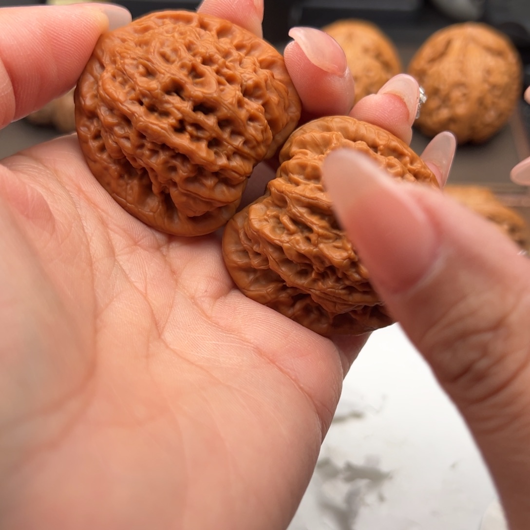 文玩核桃把件金公子42