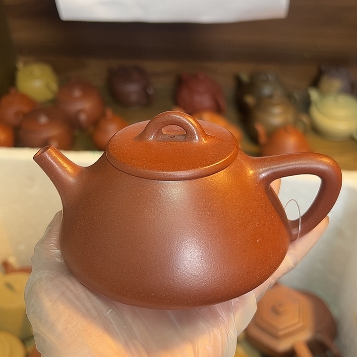 紫砂茶壶宜兴紫砂壶红皮龙260