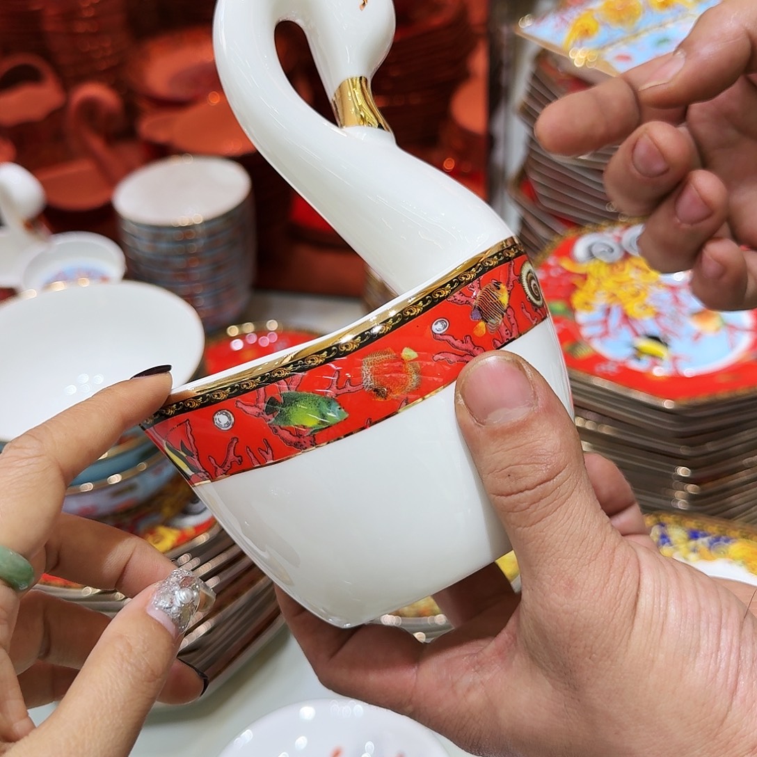 宁***远搪瓷骨瓷餐具陶瓷工艺工工厂直销