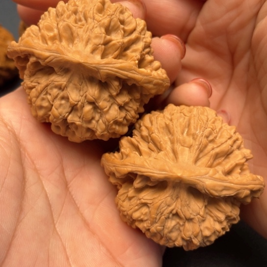 文玩核桃把件50官帽