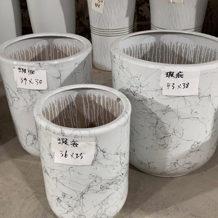 【闪购商品】红陶高温陶瓷花盆默认瑕疵