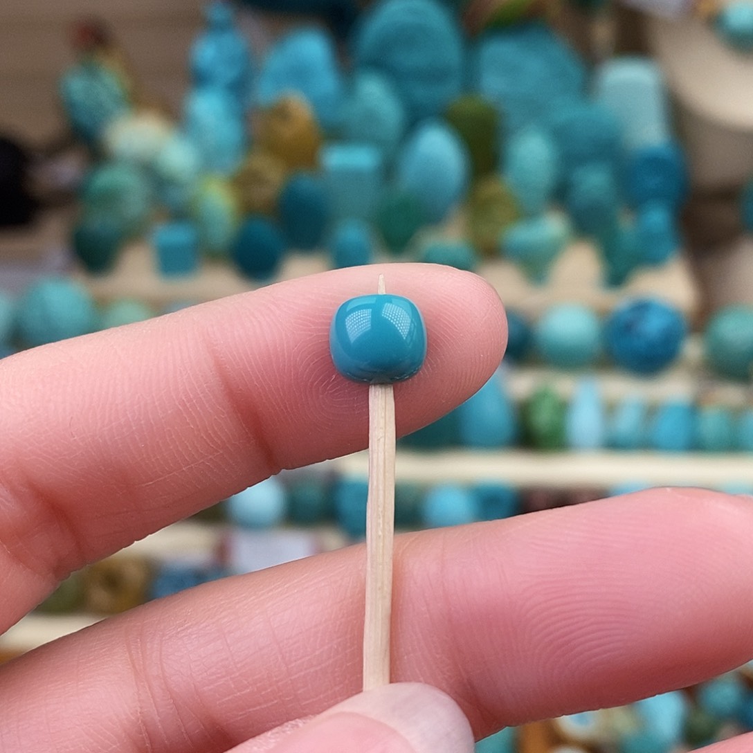 绿松石珠宝奇石未镶嵌