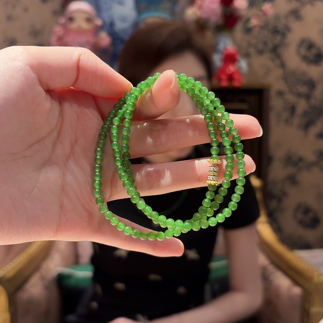 和田玉手链未镶嵌多样性发其一