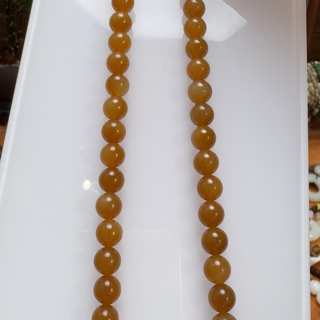 和田玉（糖玉）未镶嵌手链