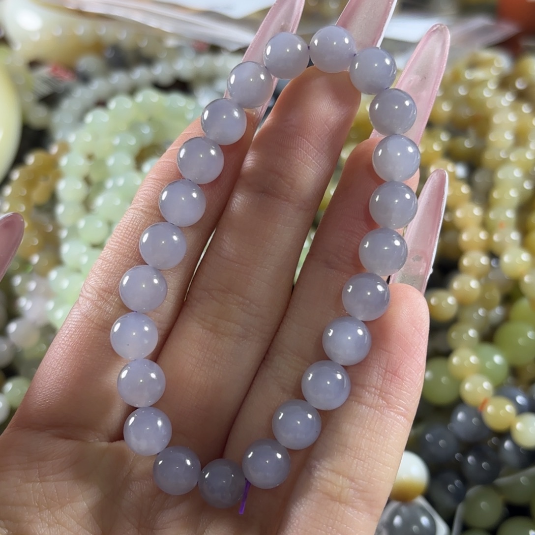 和田玉未镶嵌手链422