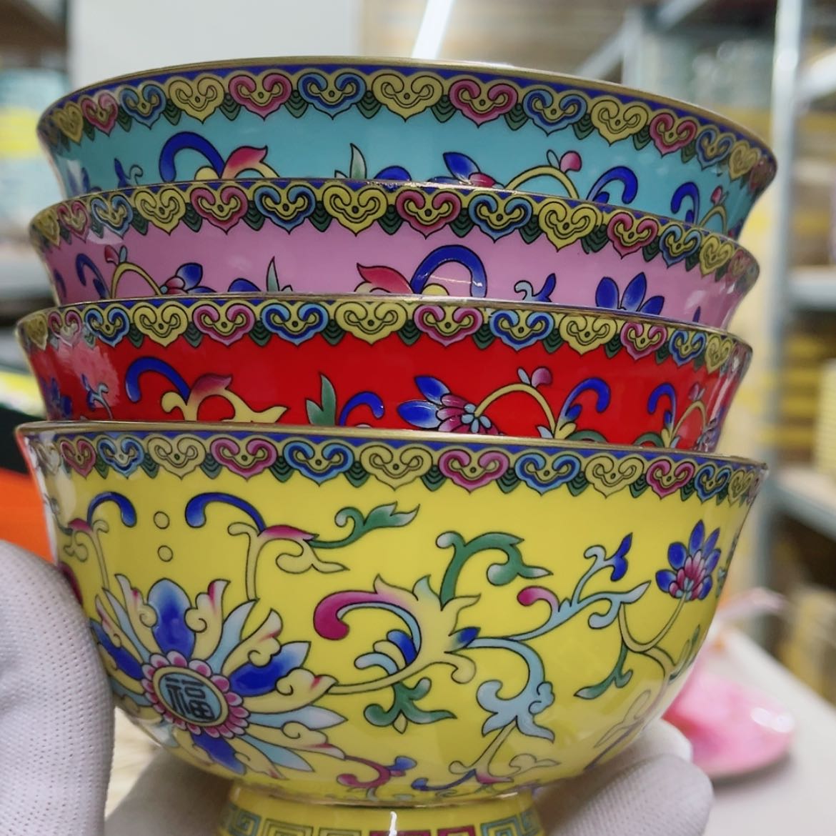 【闪购商品】骨瓷5寸4个…………………………