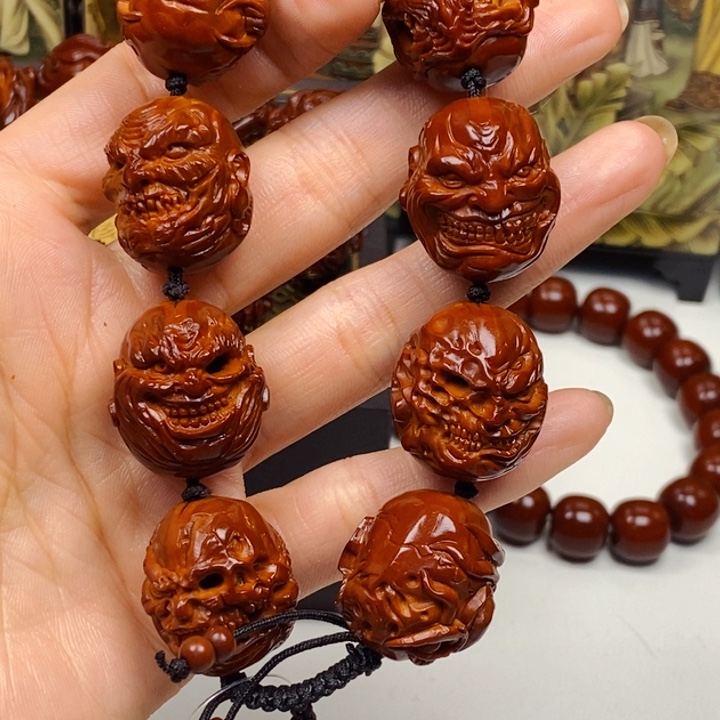 橄榄核吊坠雨*海橄榄核手串