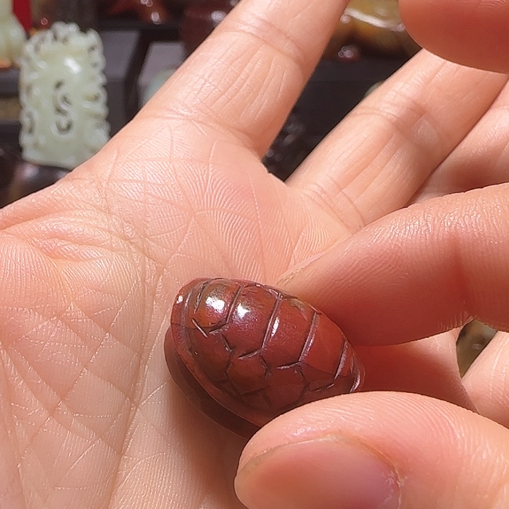 和田玉车挂未镶嵌