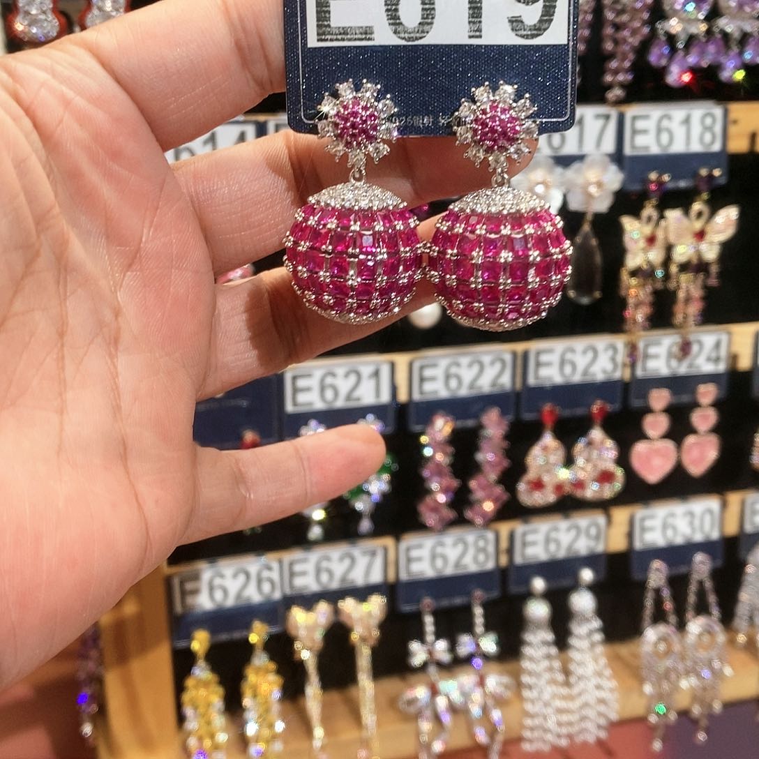 【闪购商品】纯铜925银锆石?***?