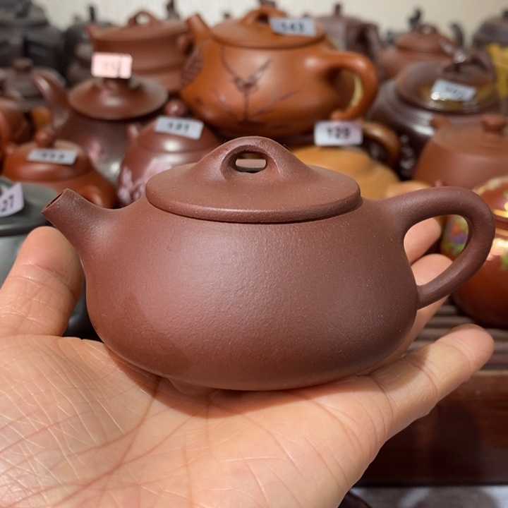 紫砂茶壶微瑕处理一把