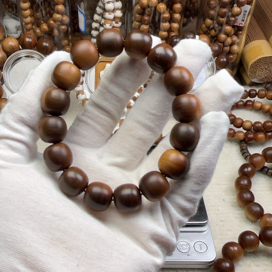 了***手串/手链檀香木印度老山檀香1314沉水瑕疵