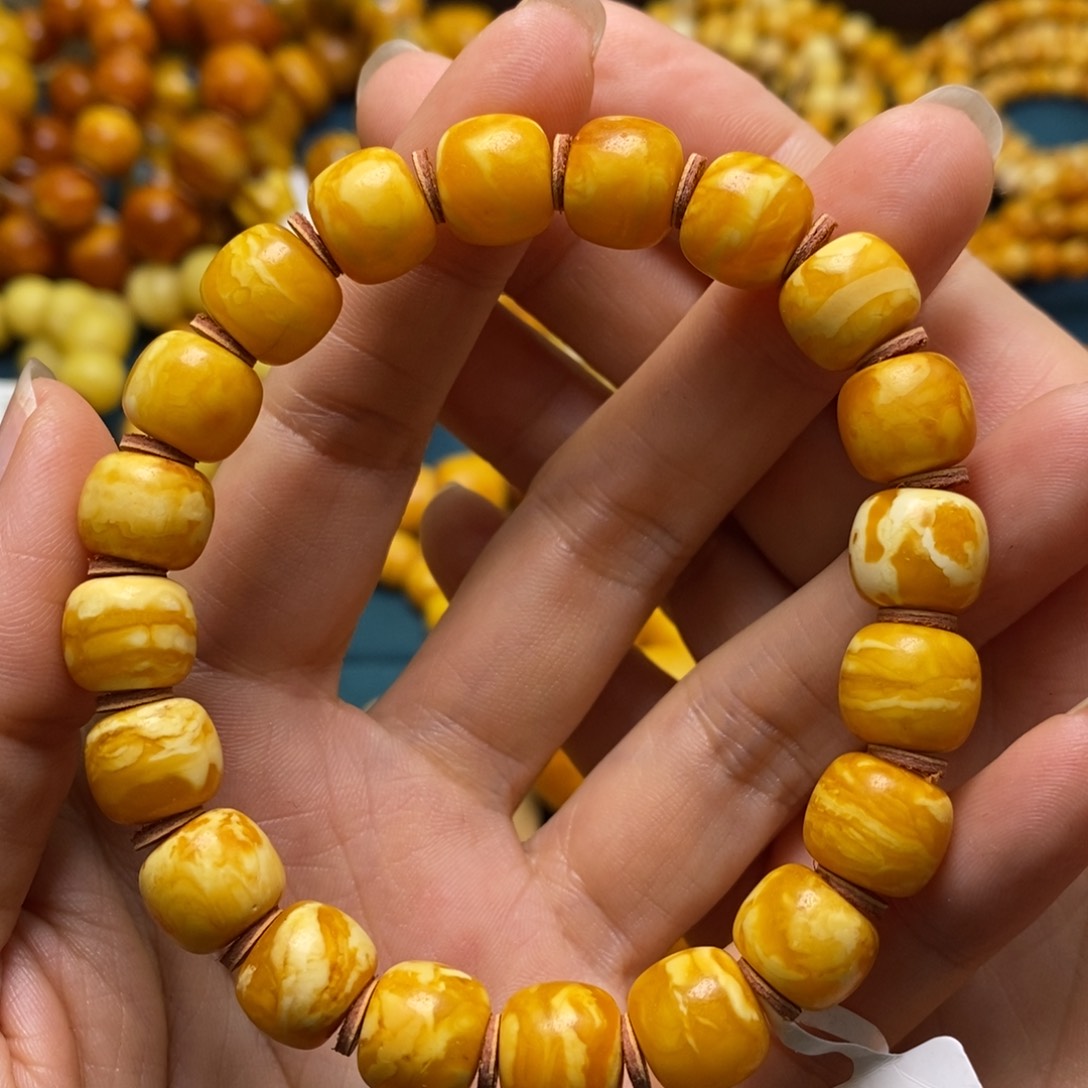 琥珀颈饰未镶嵌10加