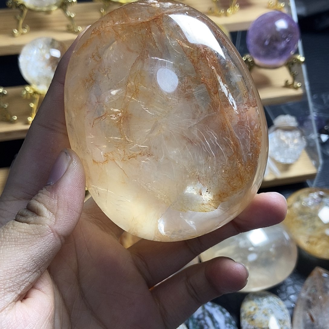 未镶嵌水晶珠宝半成品