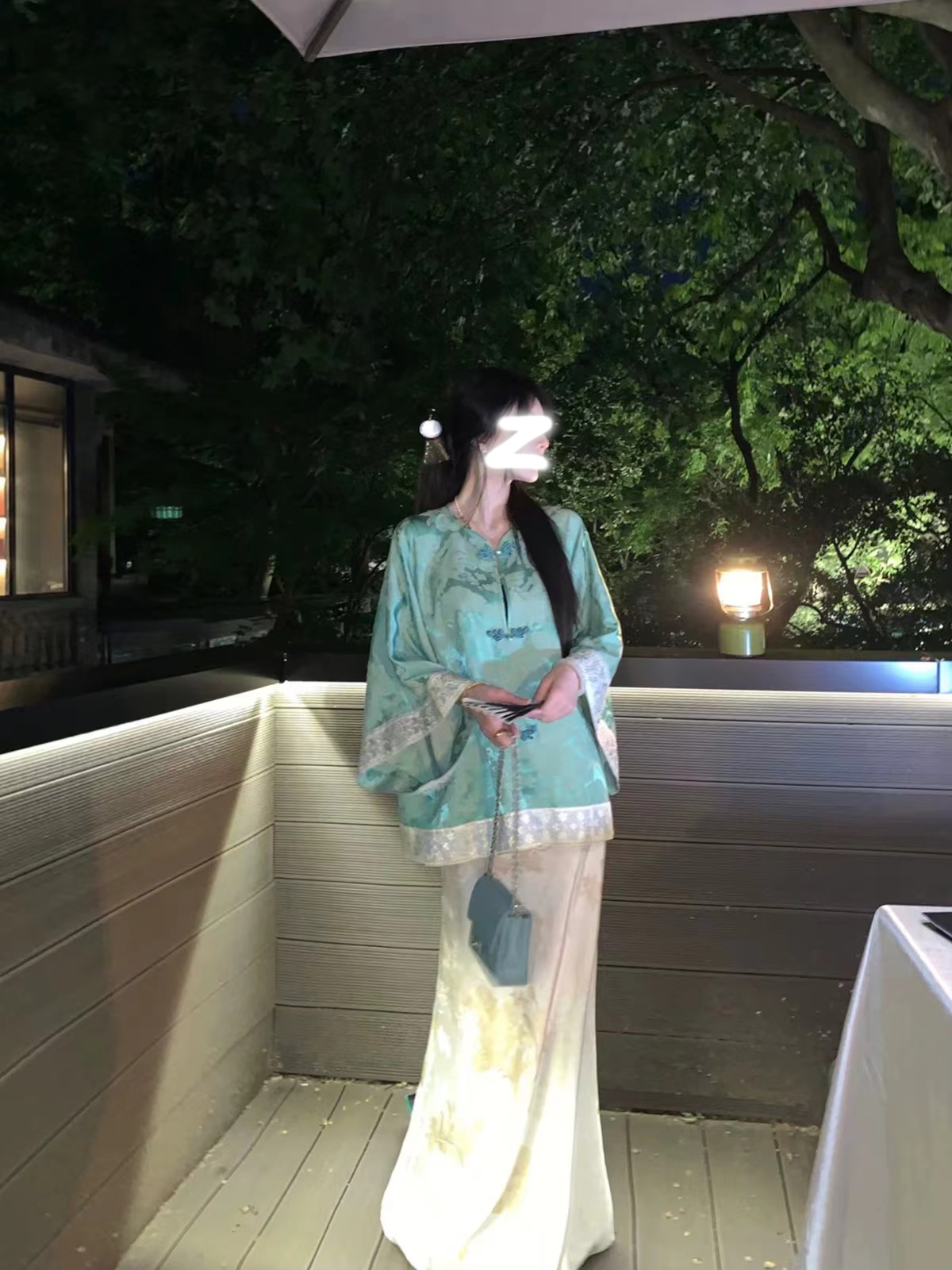 【青花鸾】高级定制套装25