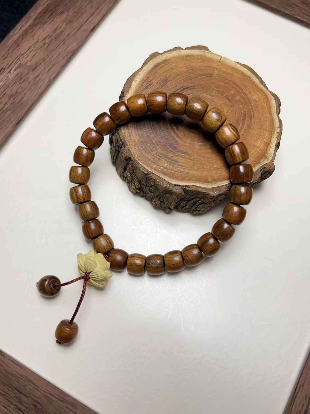 M-7118-新老山檀直切单圈念珠手串（拍一发一 多样性发货）