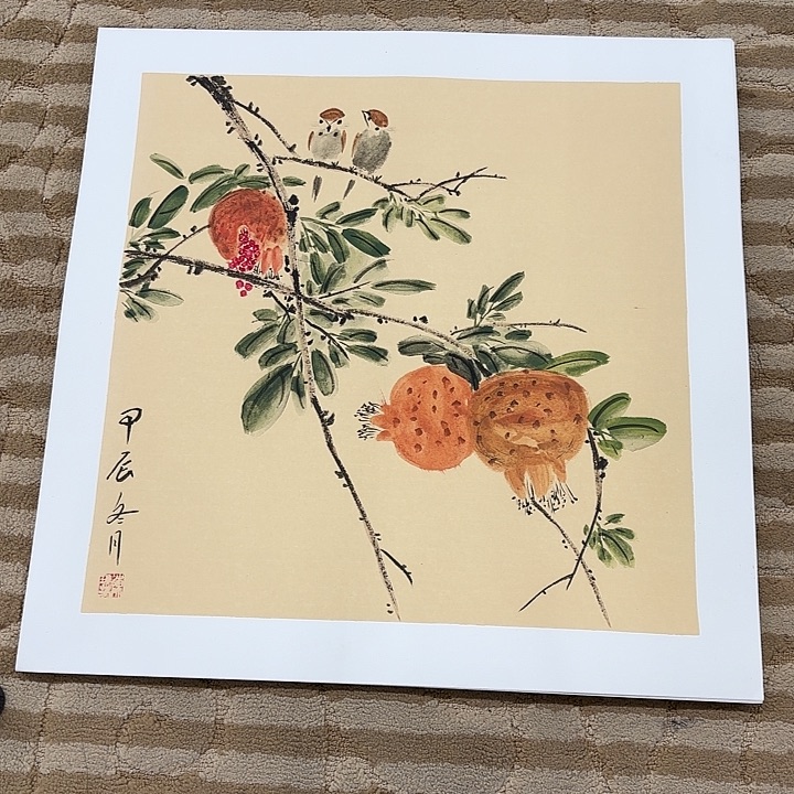 国画花鸟等多种鸟类和动物50.50