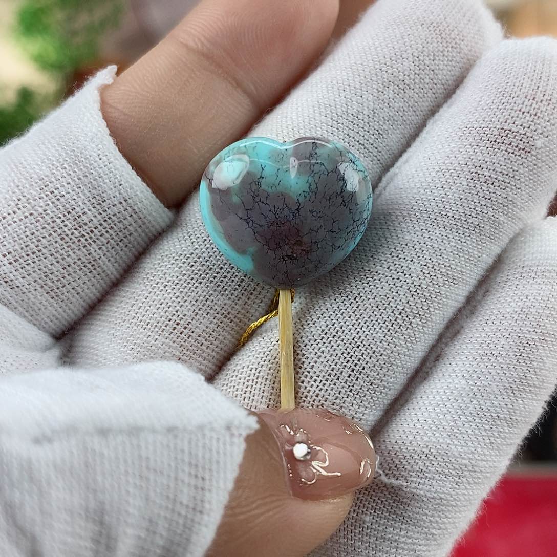 绿松石珠宝奇石未镶嵌