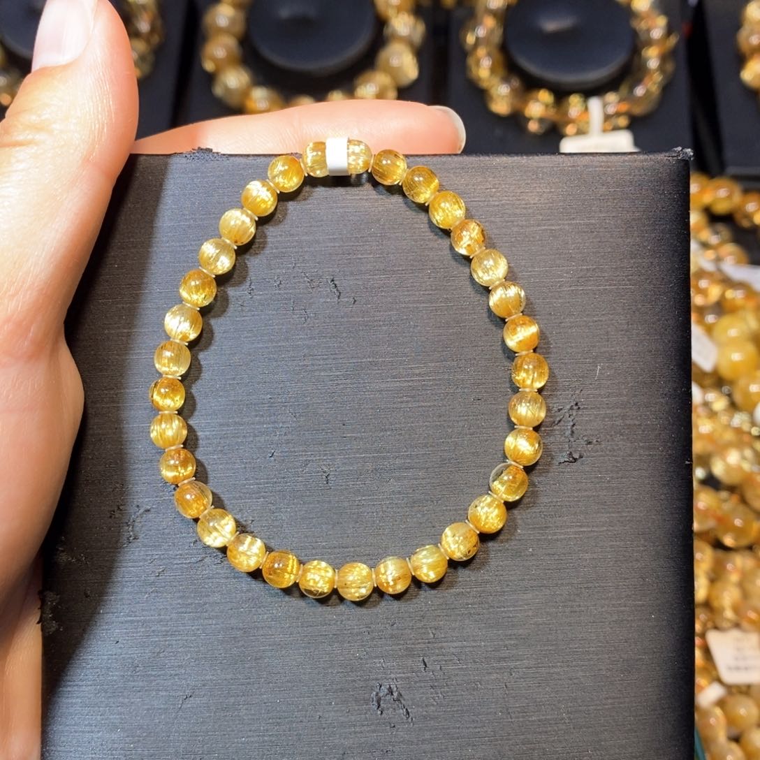 水晶手链未镶嵌手链5mm